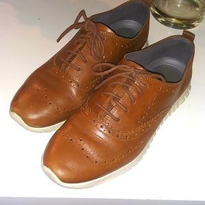 Cognac ColeHaan Grand Zero oxford